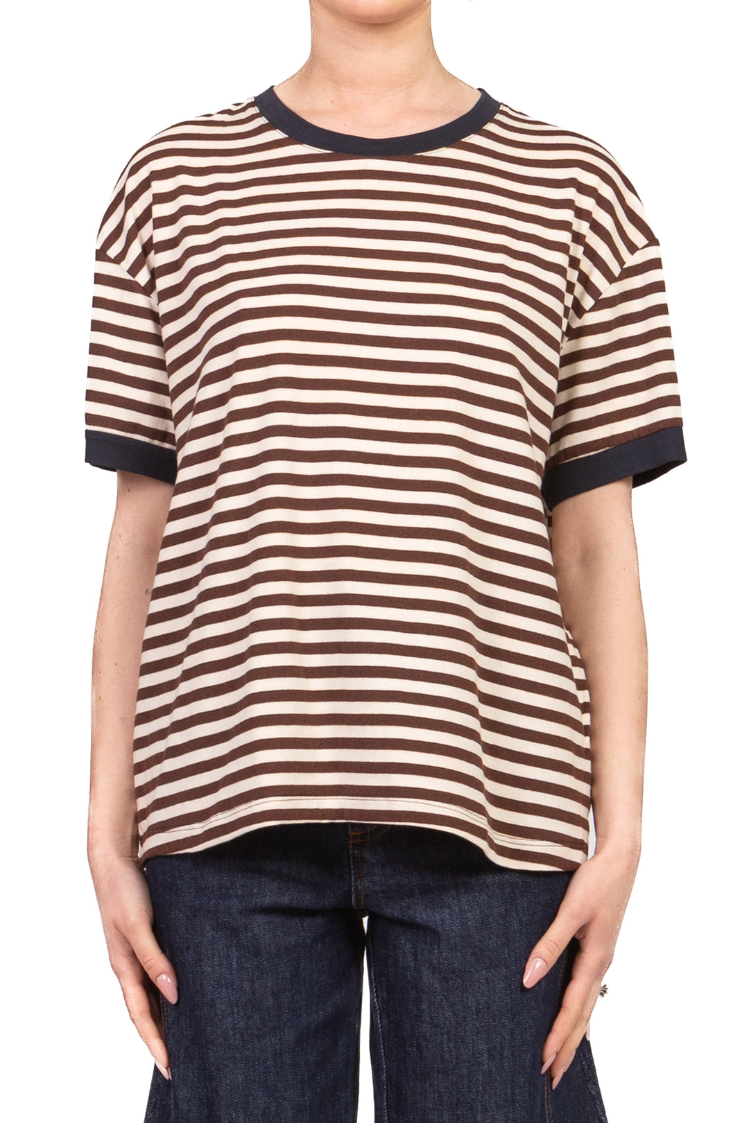 Tensione In - T-shirt a righe Art. 26M4121