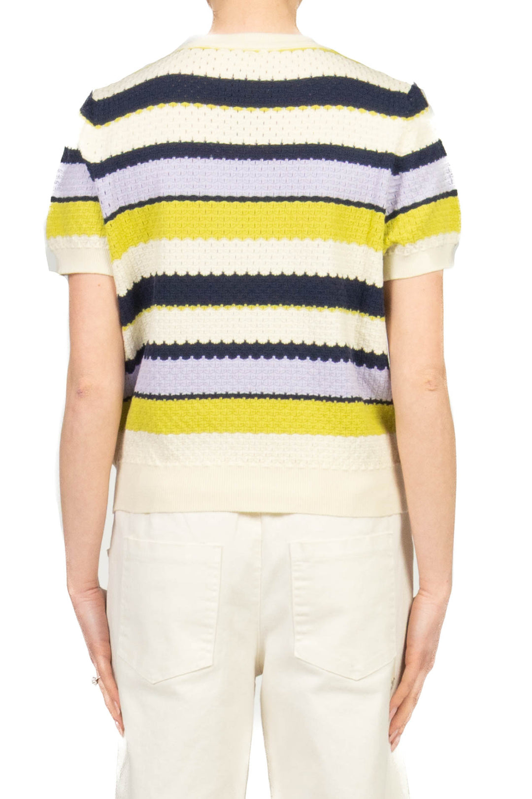 Vicolo - Maglia rigata manica corta Art. 2AB2166