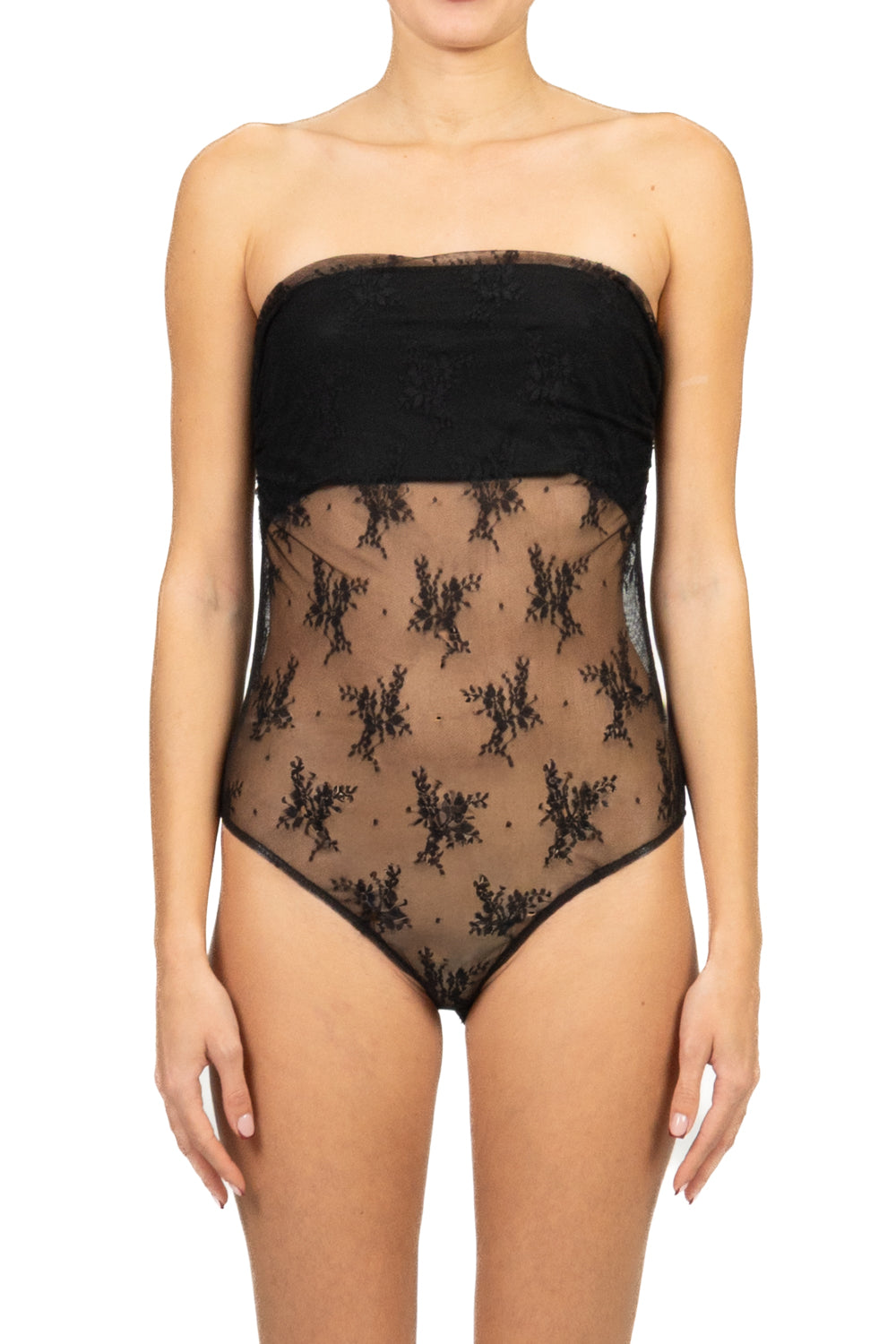 Vicolo - Body a fascia in pizzo Art. TAB1393