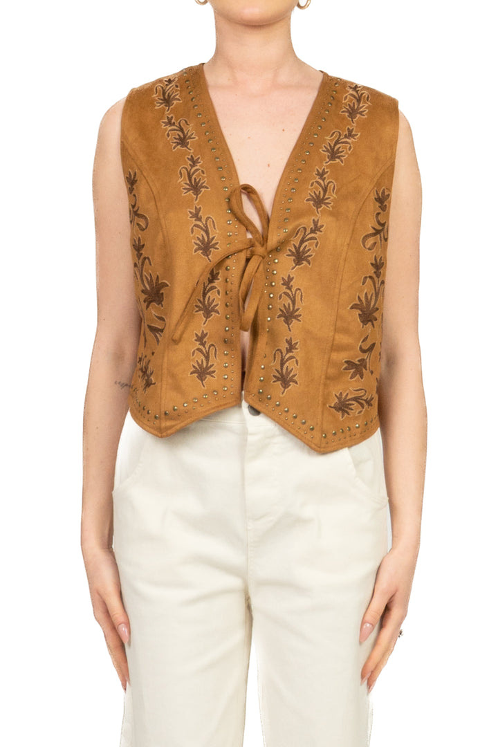 Have One - Gilet con ricamo Art. LSS-Q025