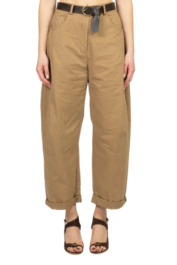 Vicolo - Pantalone barrel con cintura Art. TAB1484