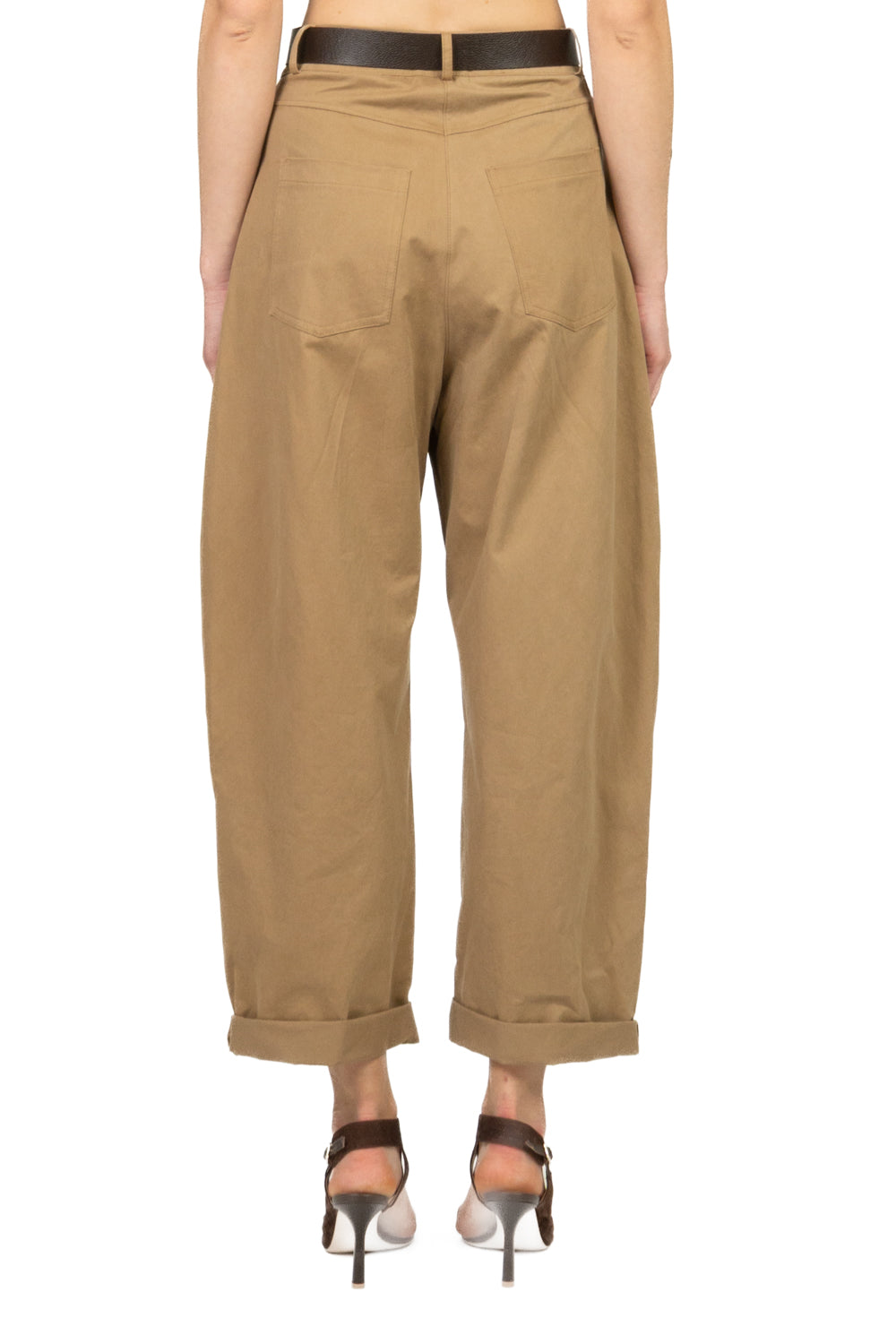 Vicolo - Pantalone barrel con cintura Art. TAB1484