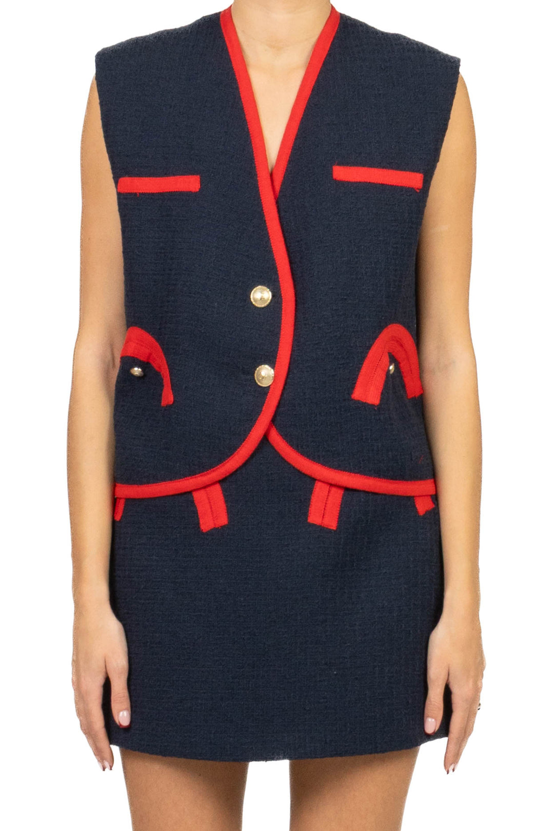 Tensione In - Gilet in bouclé Art. 38907