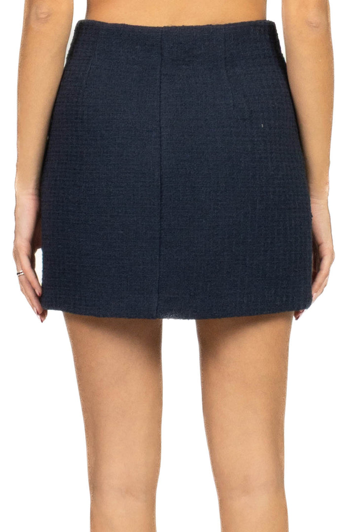 Tensione In - Gonna mini in bouclé Art. 38911