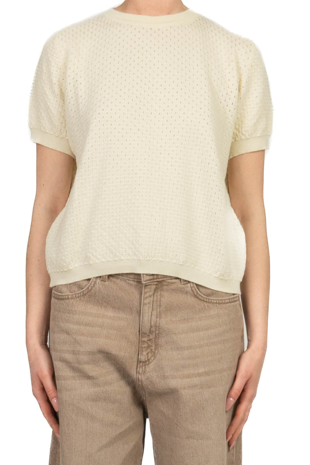 Vicolo - Maglia lavorata manica corta Art. 2AB2158