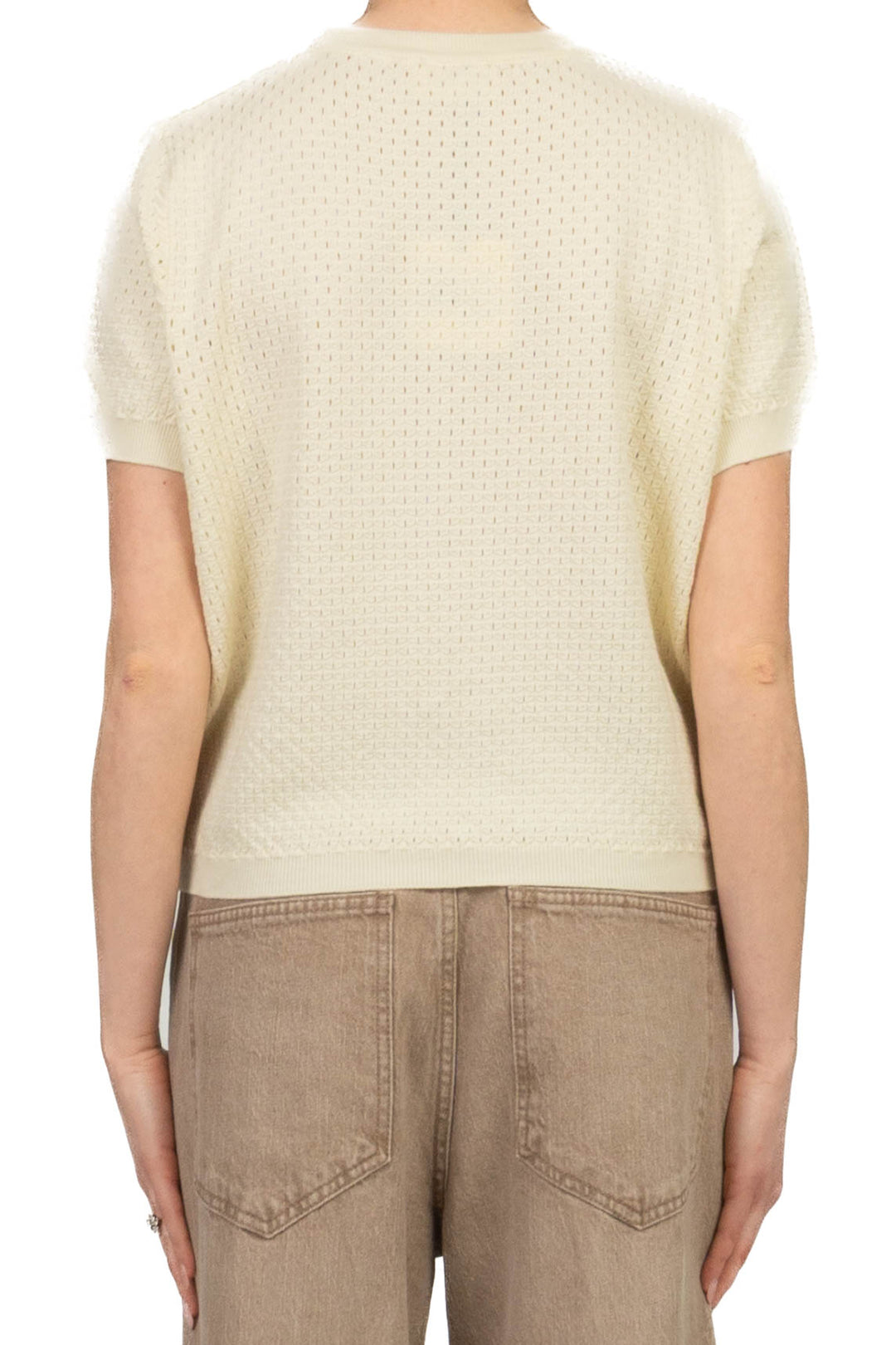 Vicolo - Maglia lavorata manica corta Art. 2AB2158