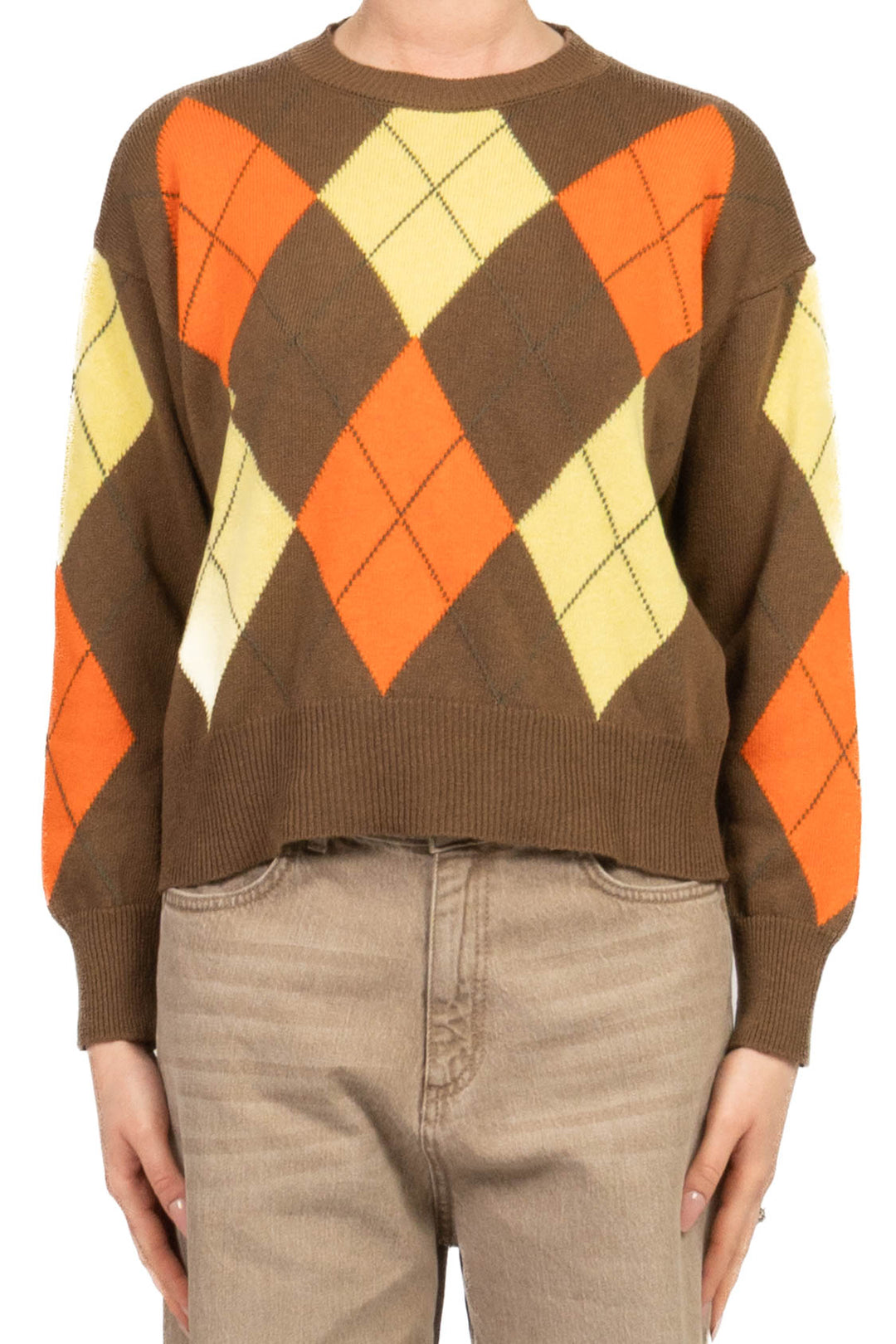 Vicolo - Maglia rombi girocollo Art. 7AB7059
