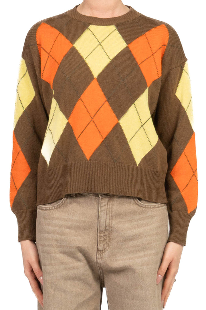 Vicolo - Maglia rombi girocollo Art. 7AB7059