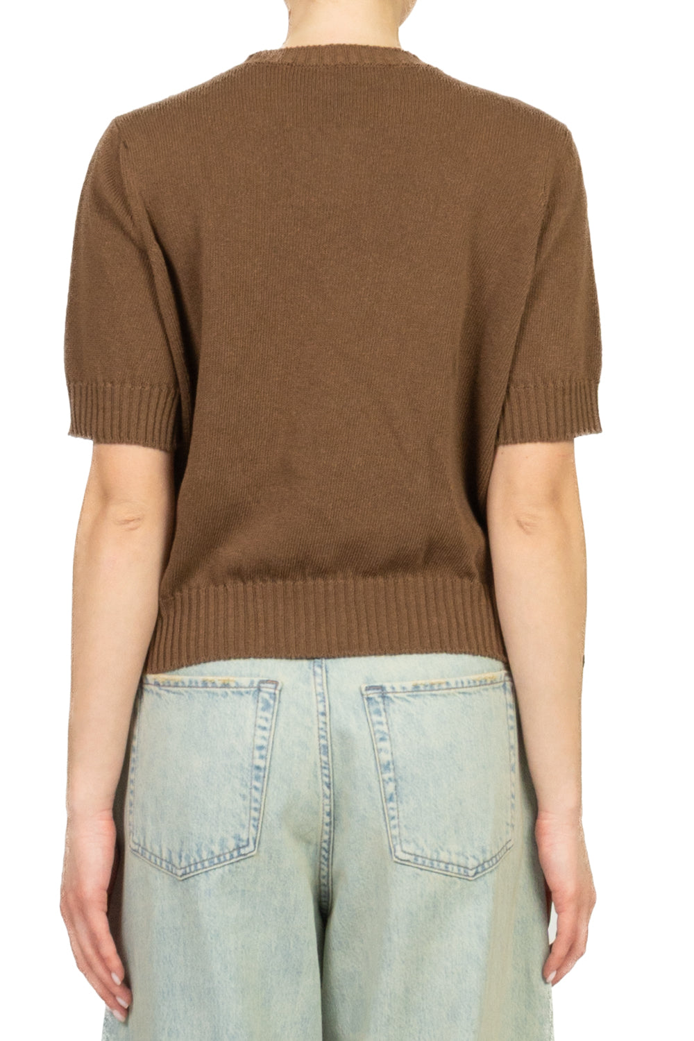 Vicolo - Maglia manica corta con rombi Art. 7AB7057