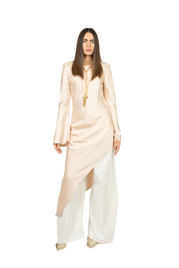 Vicolo - Abito asimmetrico in satin  Art. TAB1335