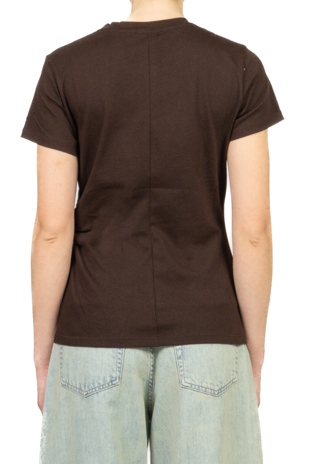 Vicolo - T-shirt mezza manica con drappeggio Art. UAB0042
