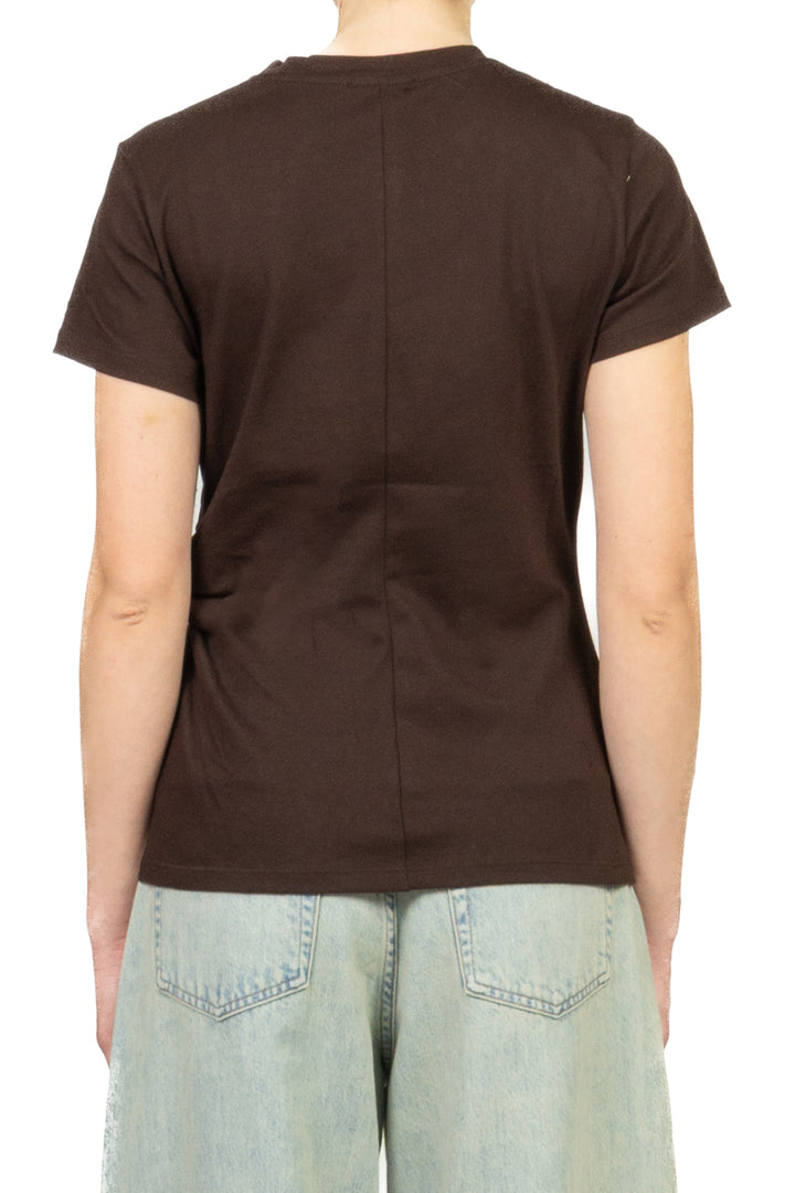 Vicolo - T-shirt mezza manica con drappeggio Art. UAB0042