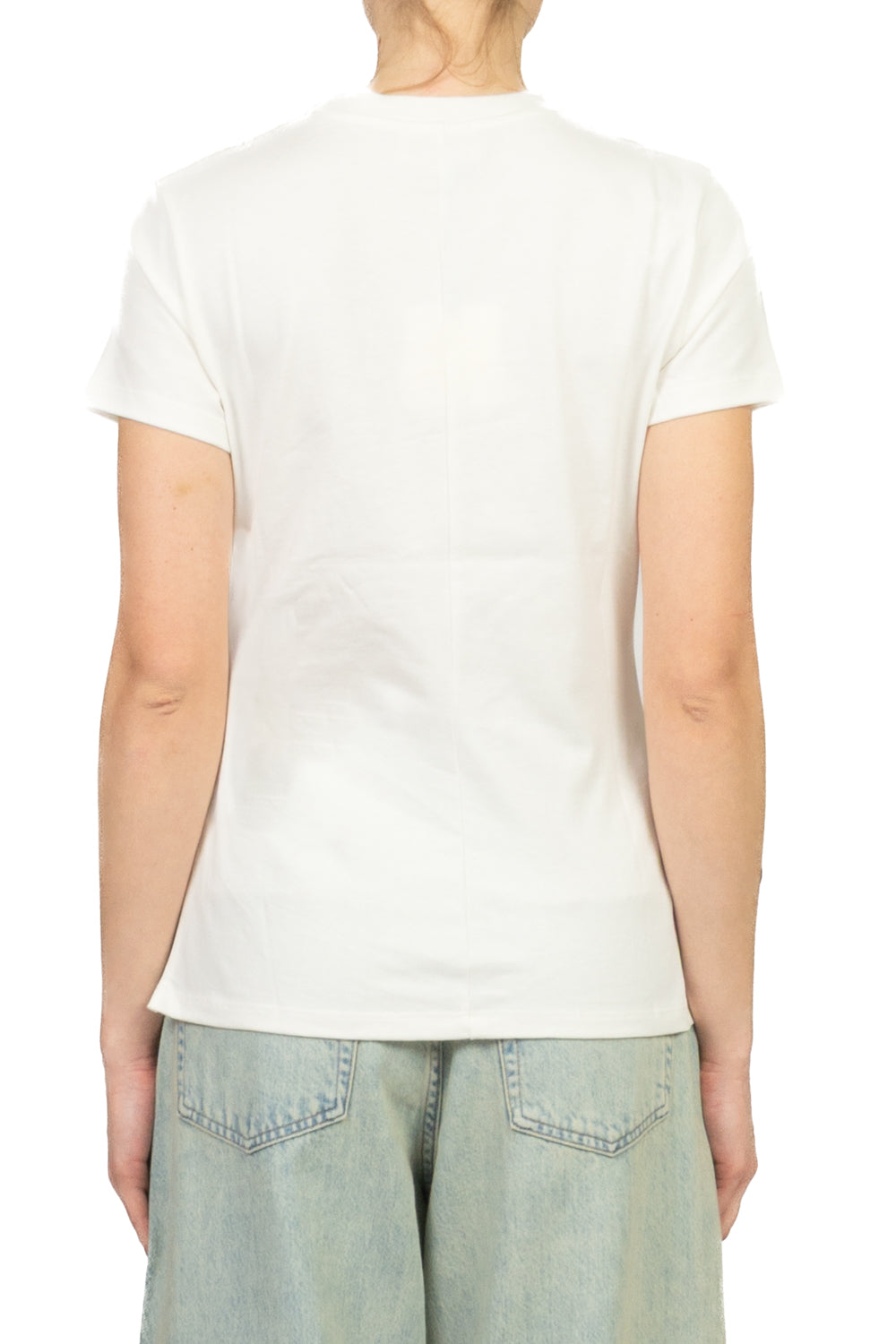 Vicolo - T-shirt mezza manica con drappeggio Art. UAB0042