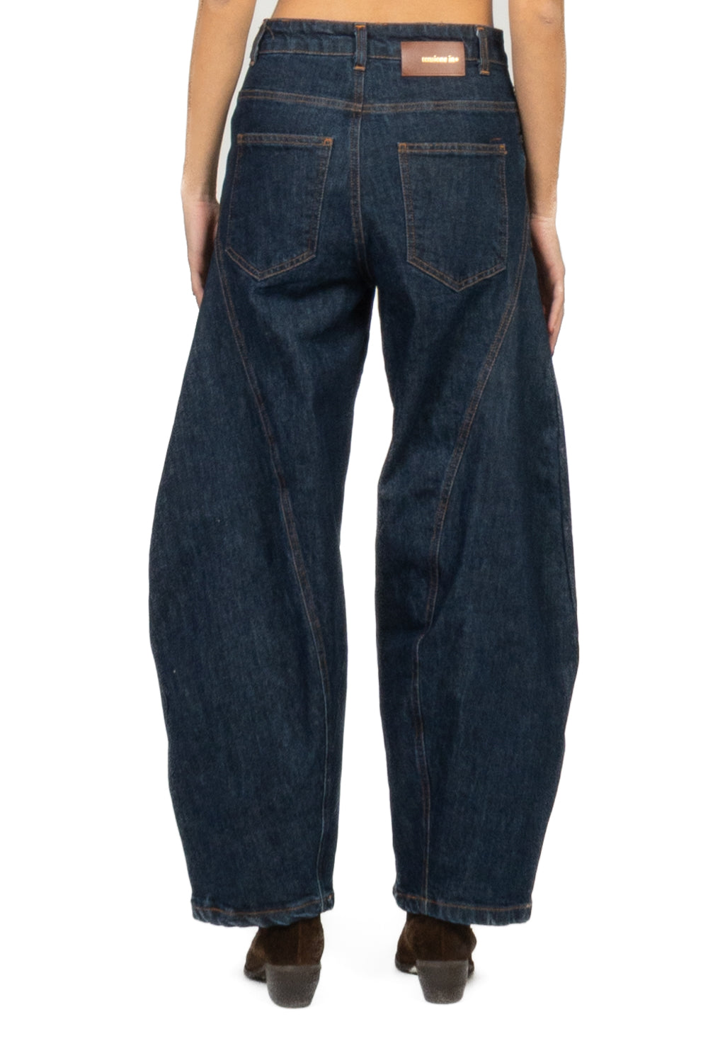 Tensione In - Jeans balloon con cuciture Art. VLP1005