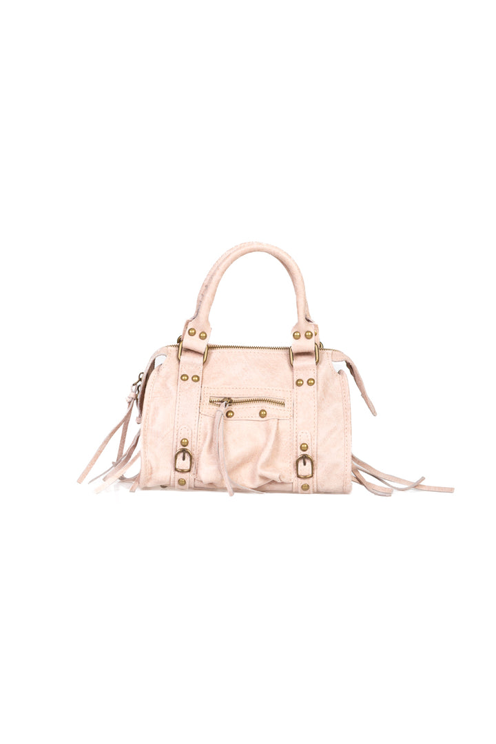 Upper - Borsa in pelle con borchie