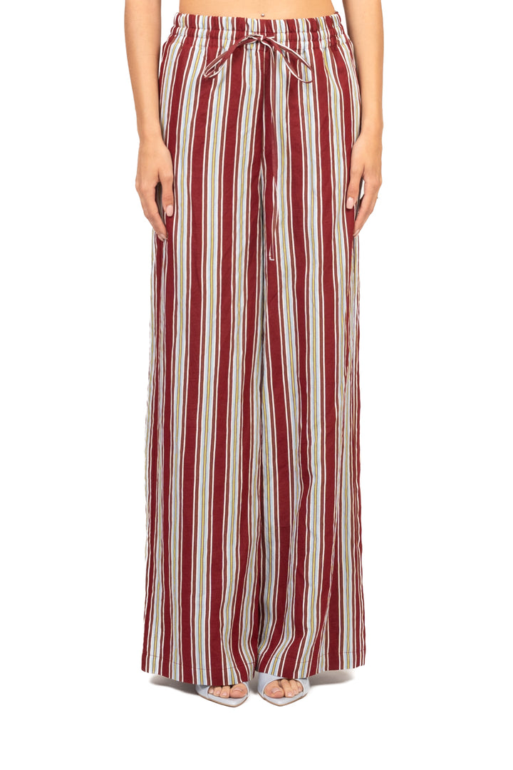 Vicolo - Pantalone palazzo rigato Art. TAB2443