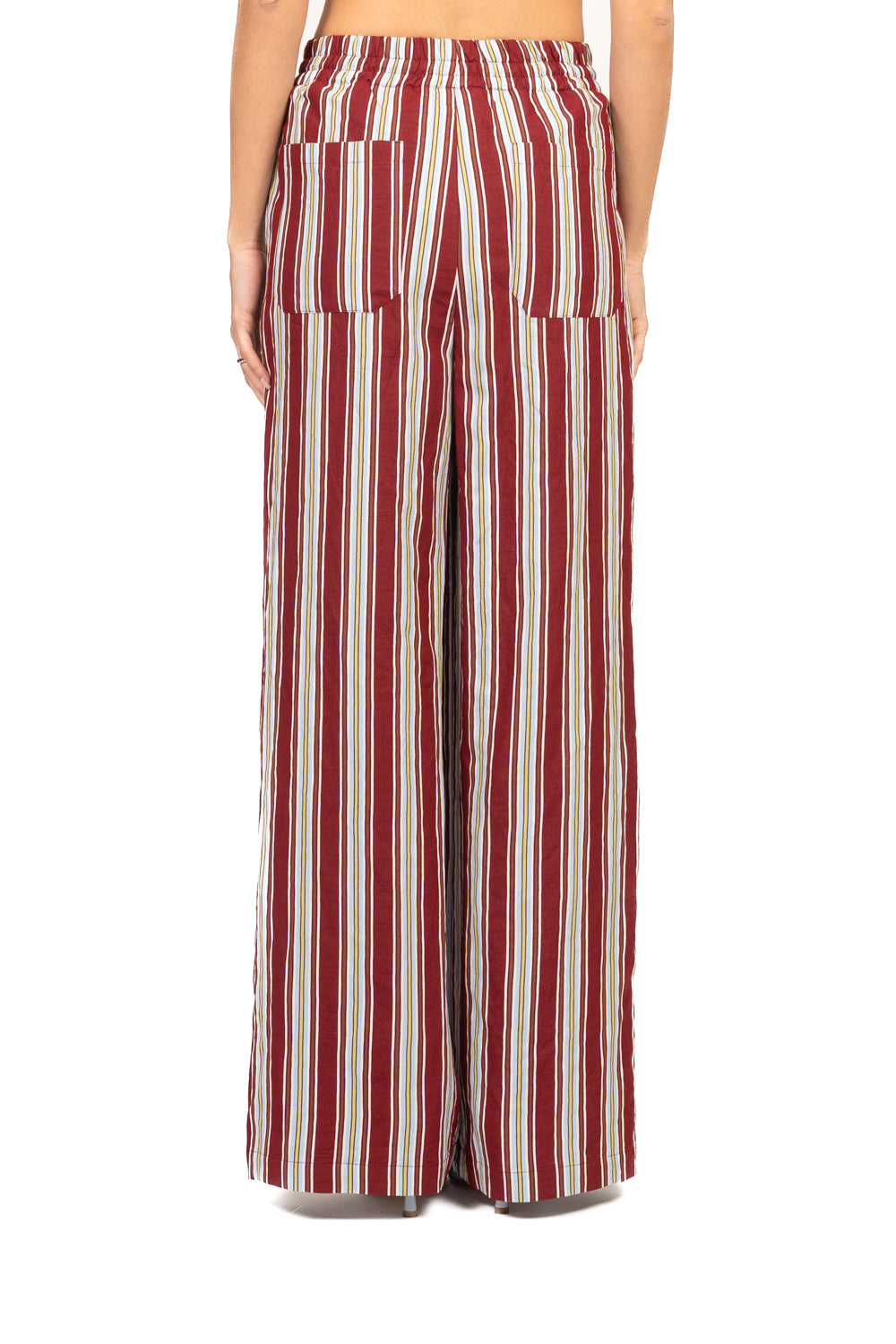 Vicolo - Pantalone palazzo rigato Art. TAB2443