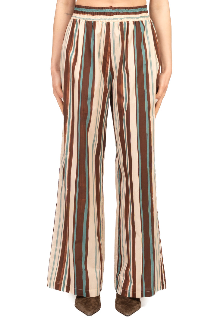 Vicolo - Completo top e pantalone rigato Art. TAB2507