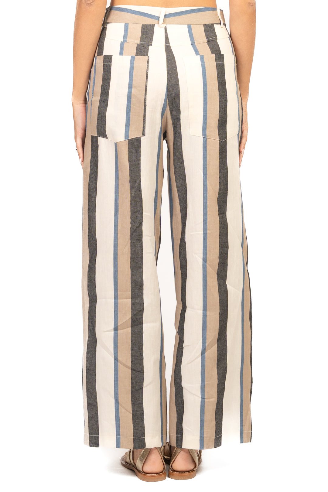 Vicolo - Pantalone rigato gamba dritta Art. TAB2557