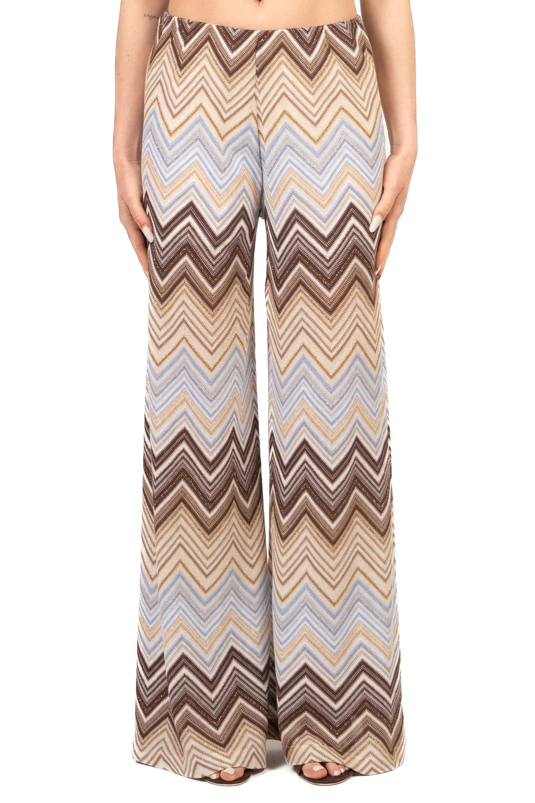 Tensione In - Pantalone fantasia filo lurex Art. S26PG20