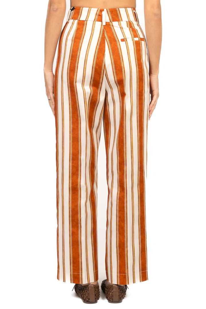 Vicolo - Pantalone rigato con pinces  Art. TAB2491