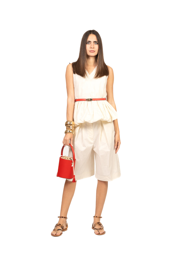 Tensione In - Top con balza Art. PE260253
