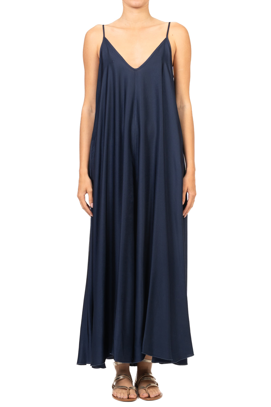 Tensione In - Abito lungo in satin Art. F9135A05QPE26