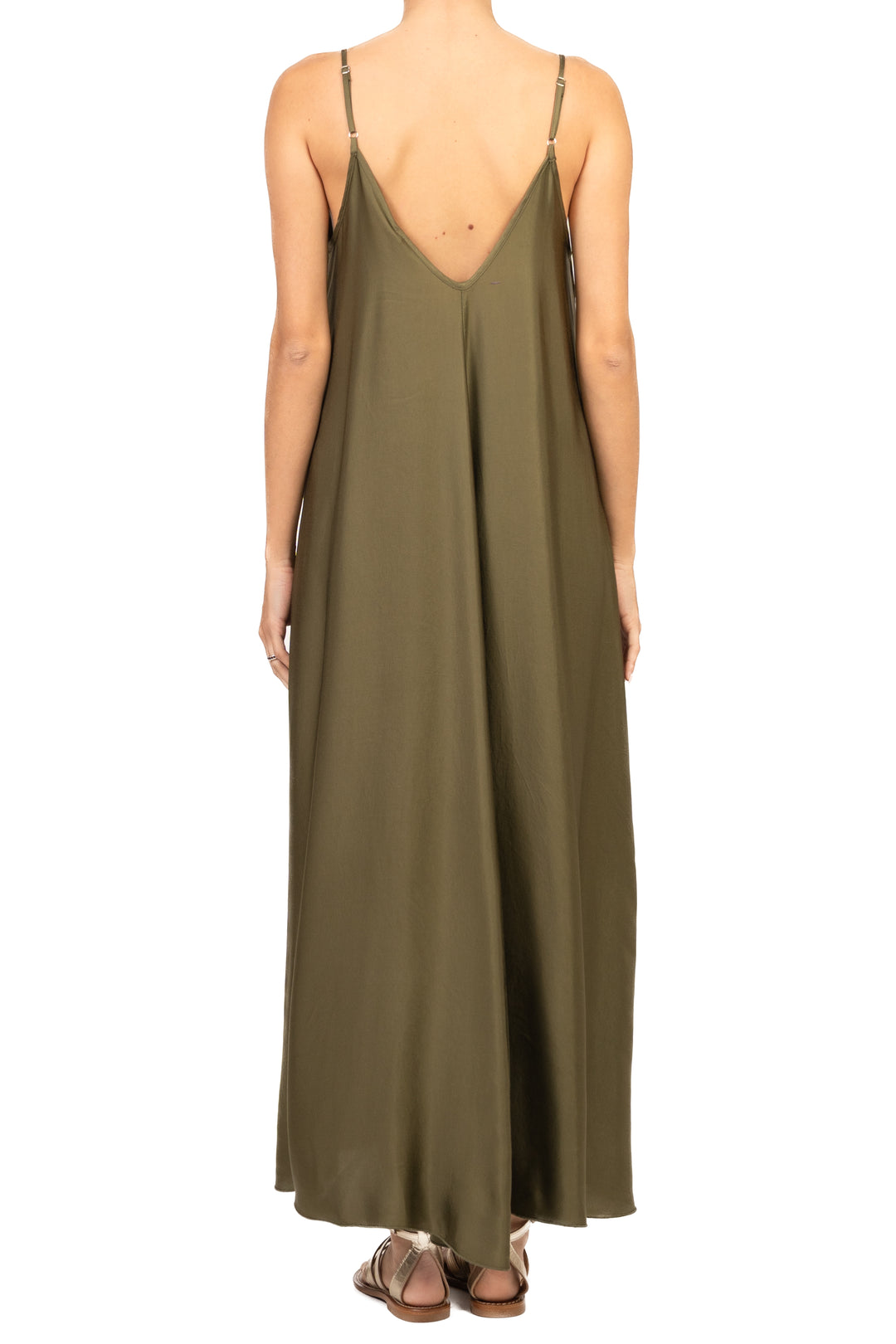 Tensione In - Abito lungo in satin Art. F9135A05QPE26
