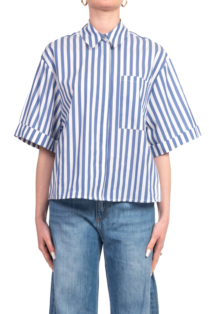 Tensione In - Camicia mezza manica rigata Art. 26C5200