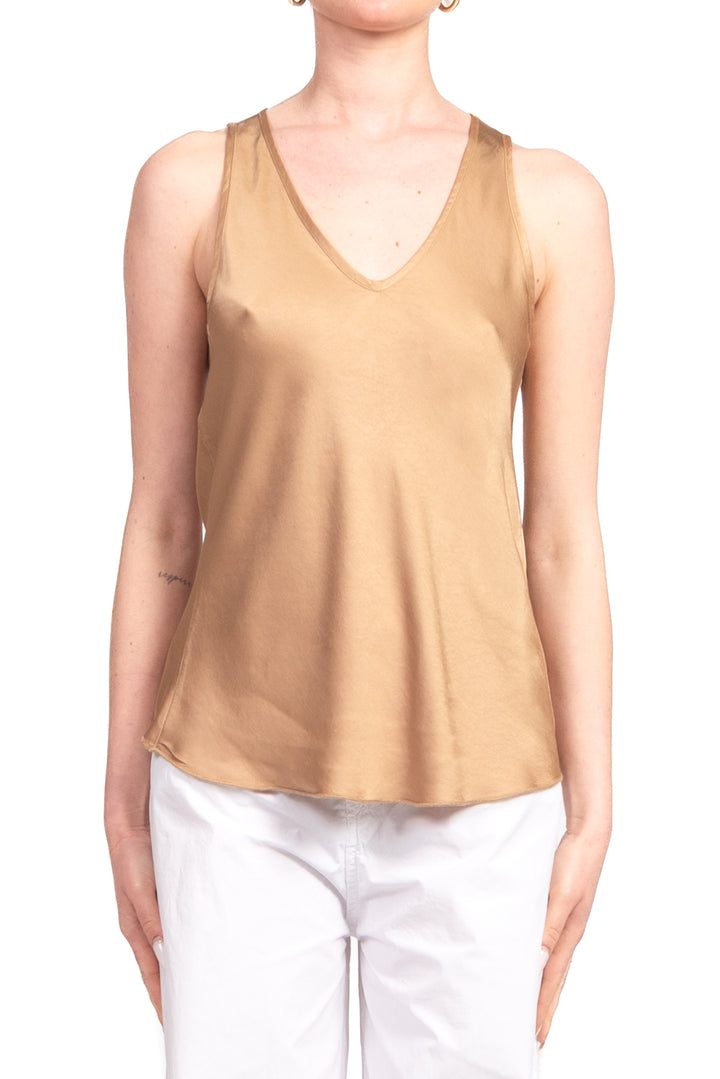 Tensione In - Canotta satin scollo v Art. G435T22R
