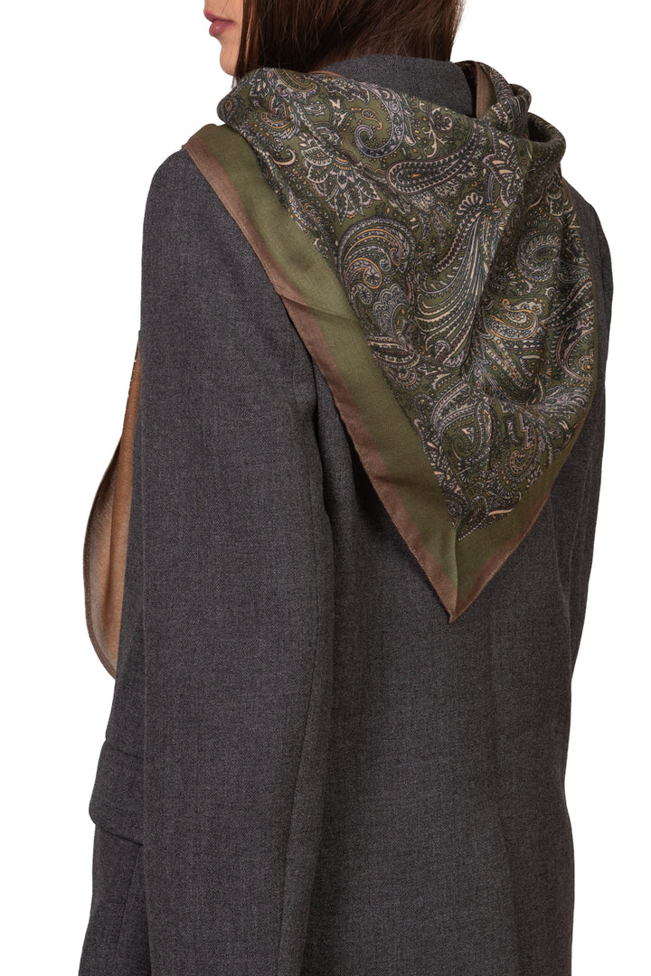Upper - Sciarpa foulard fantasia paisley