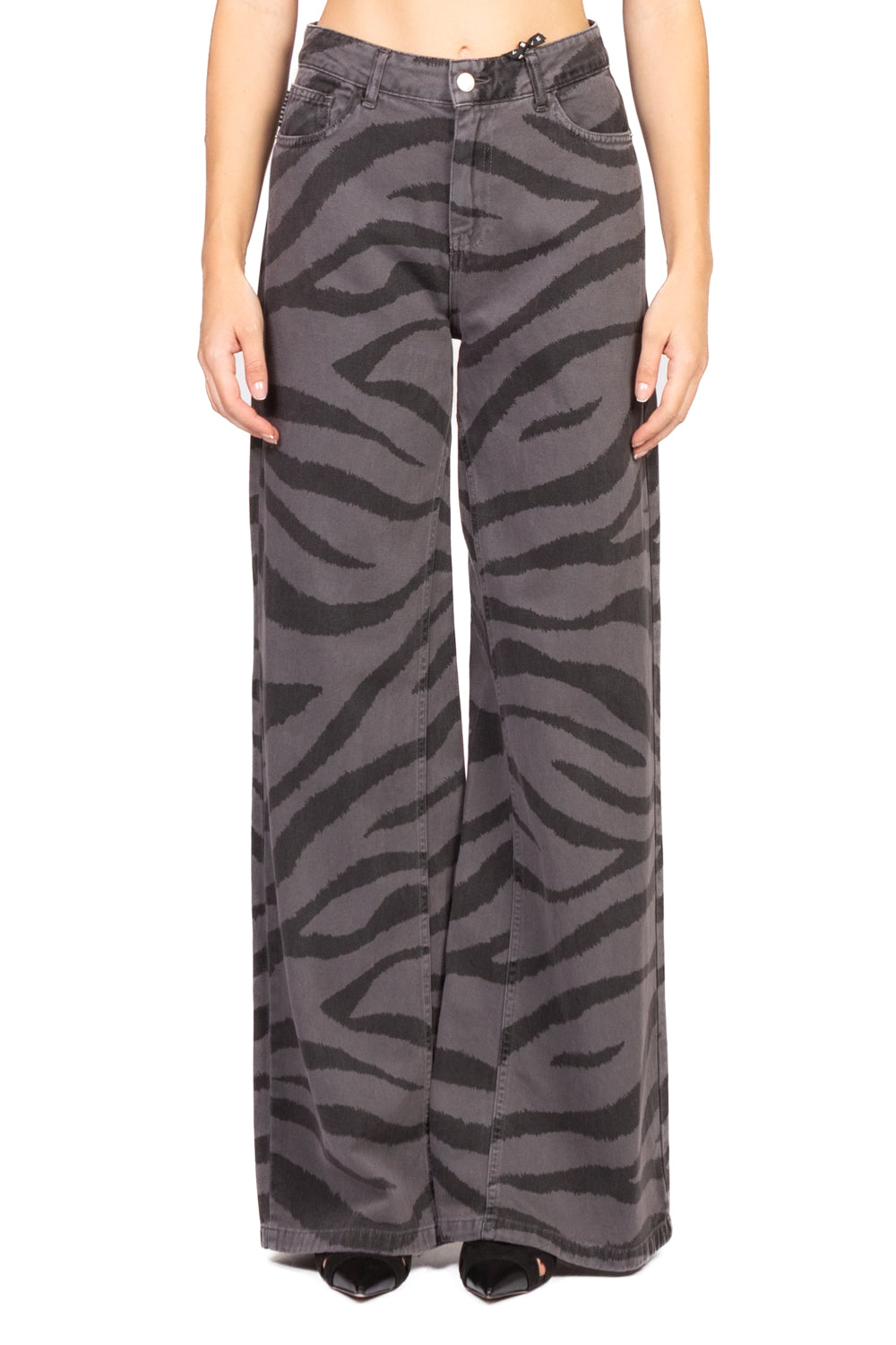 Have One - Jeans KETTY zebrato palazzo Art. PGZ-P091