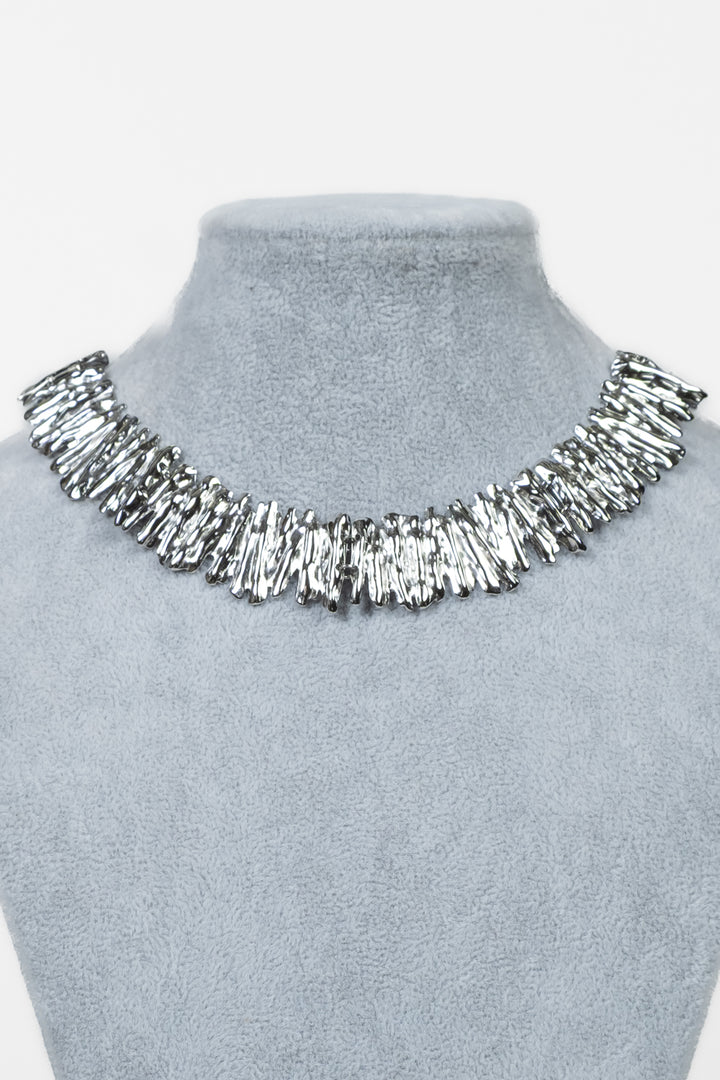 Upper - Collana girocollo martellato