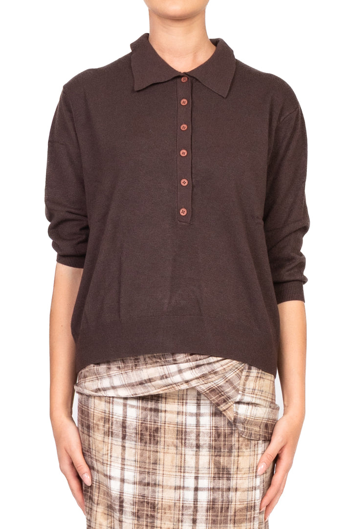 Motel - Maglia polo manica 3/4 Art. I25/R3303