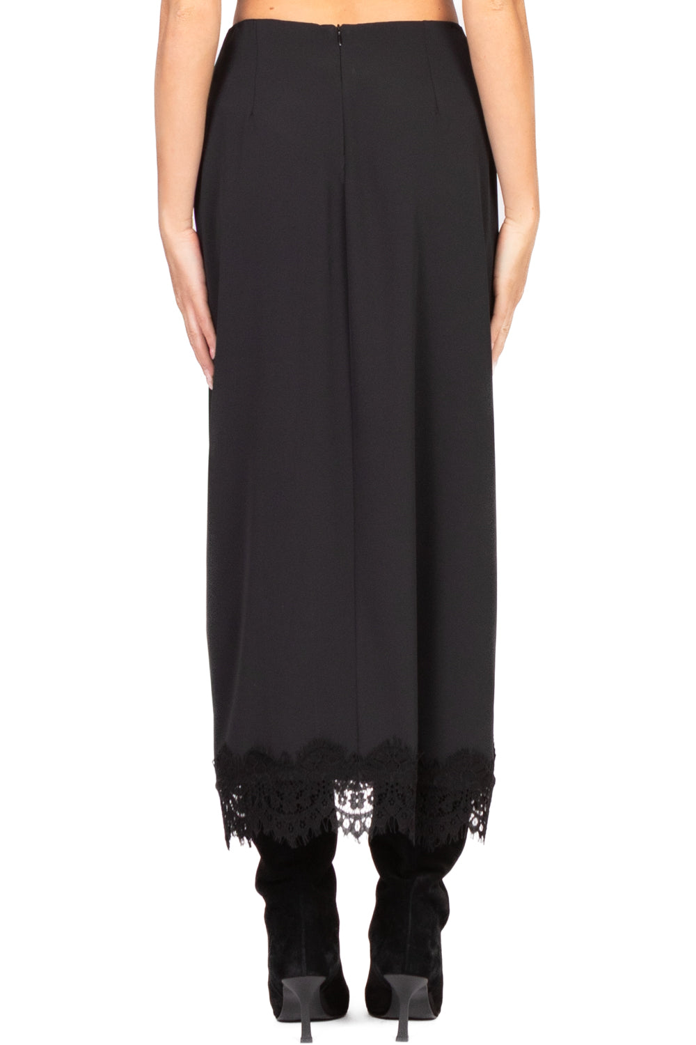 Tensione In - Gonna in crepe pizzo Art. FW250019