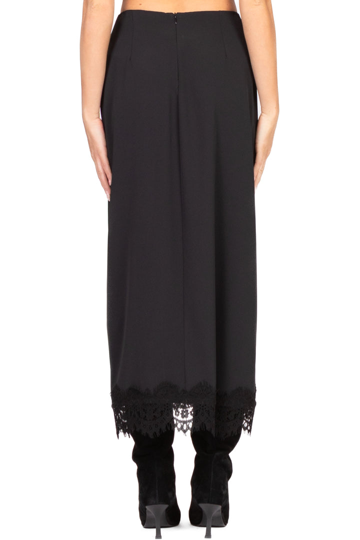 Tensione In - Gonna in crepe pizzo Art. FW250019