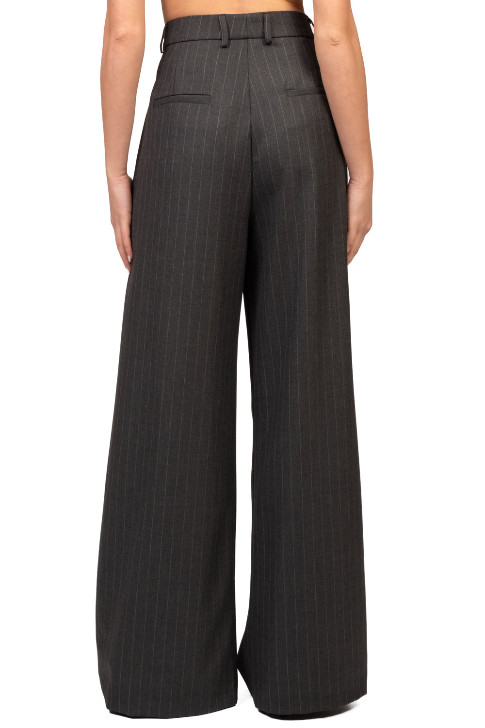 Vicolo - Pantalone palazzo gessato Art. TAC1697