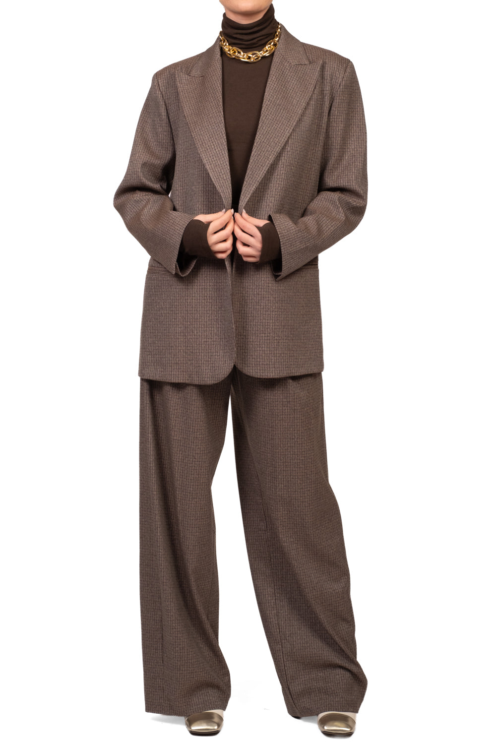 Vicolo - Maglia slim misto lana collo alto Art. UAC0209