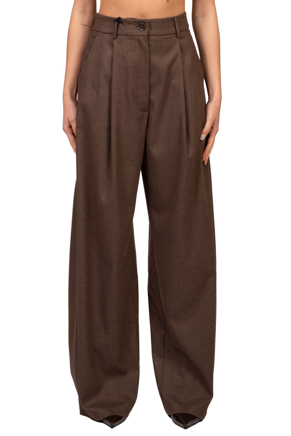 Vicolo - Pantalone gessato con pinces Art. TAC1731