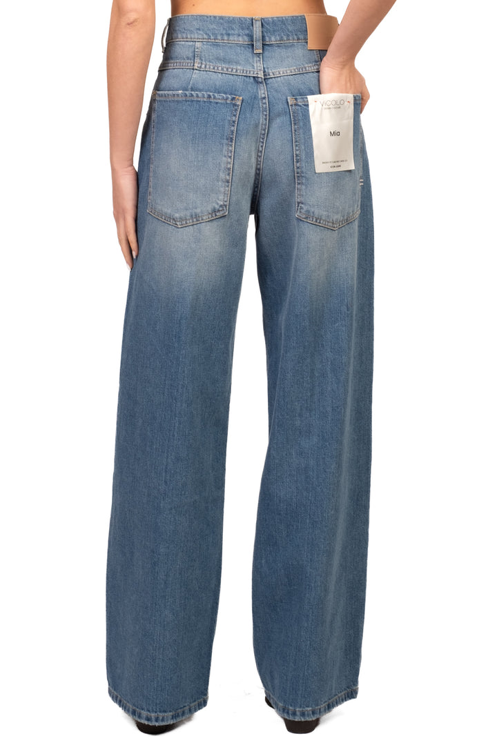 Vicolo - Jeans MIA palazzo - denim Art. DAC5217