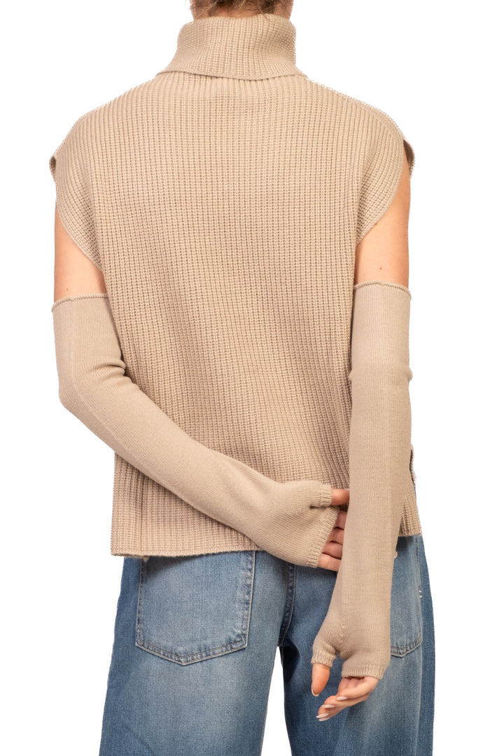 Tensione In - Gilet collo alto con manicotti Art. WF8507
