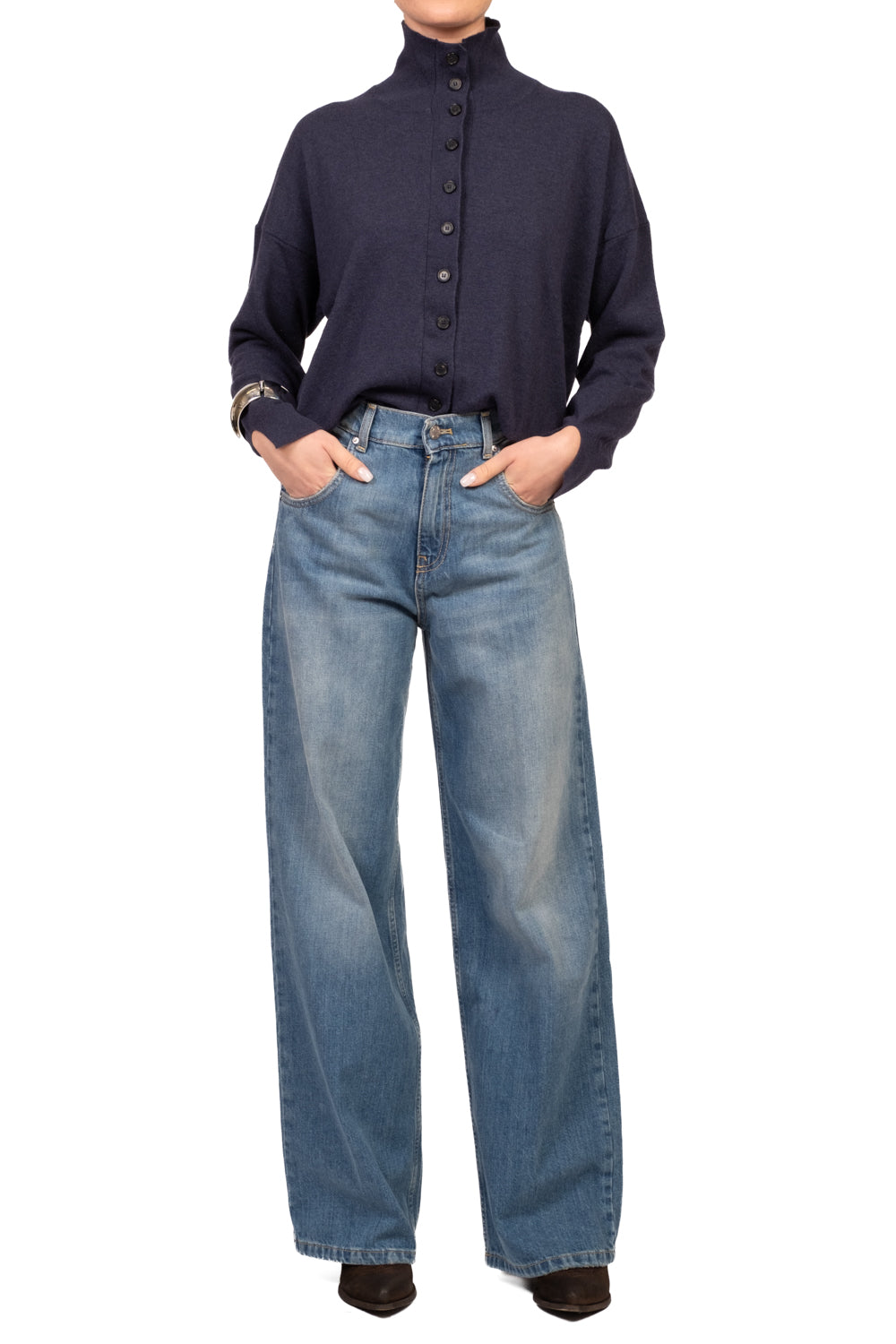Vicolo - Jeans MIA palazzo - denim Art. DAC5217