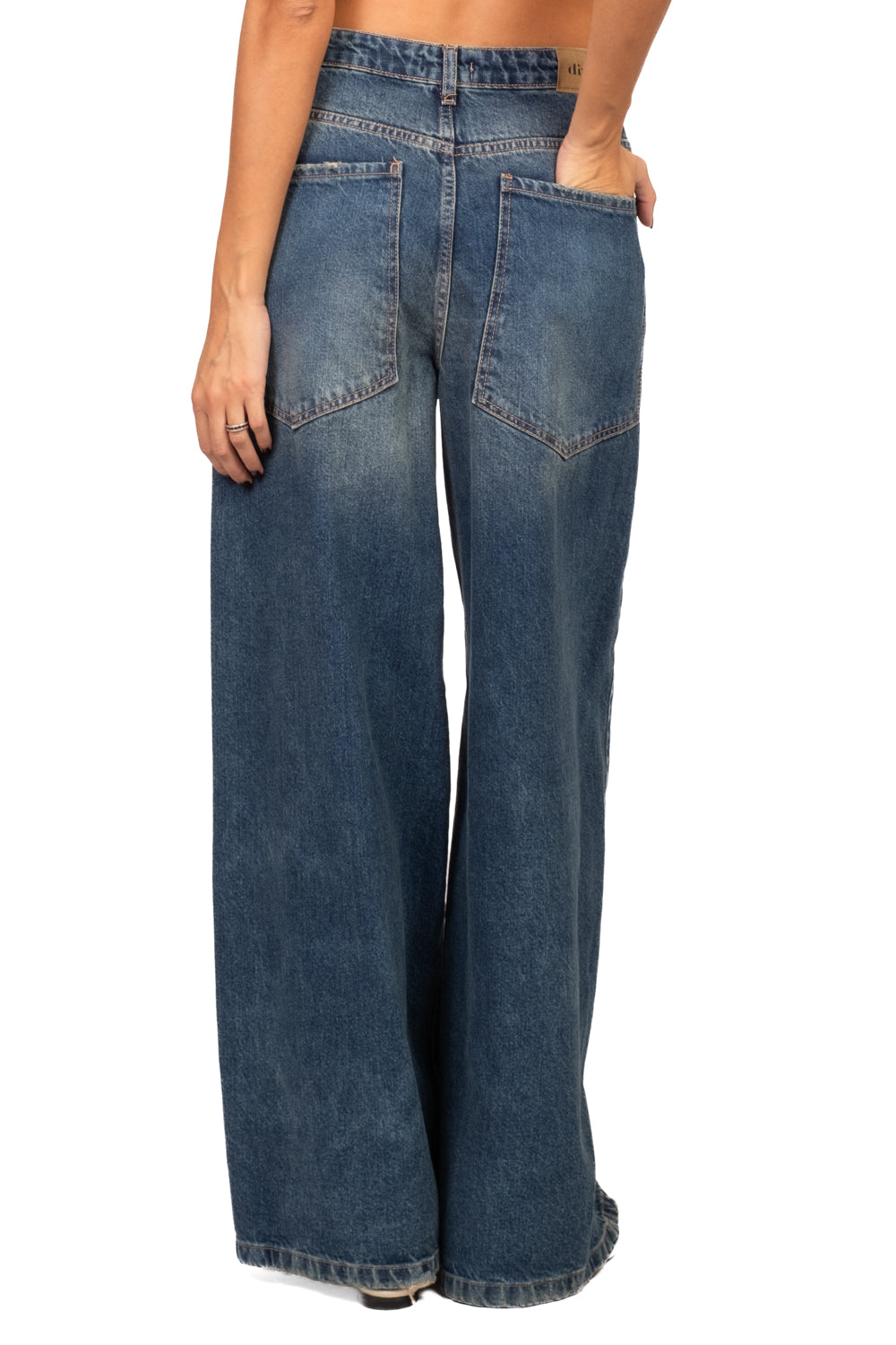 Dixie - Jeans palazzo Art. P881A166