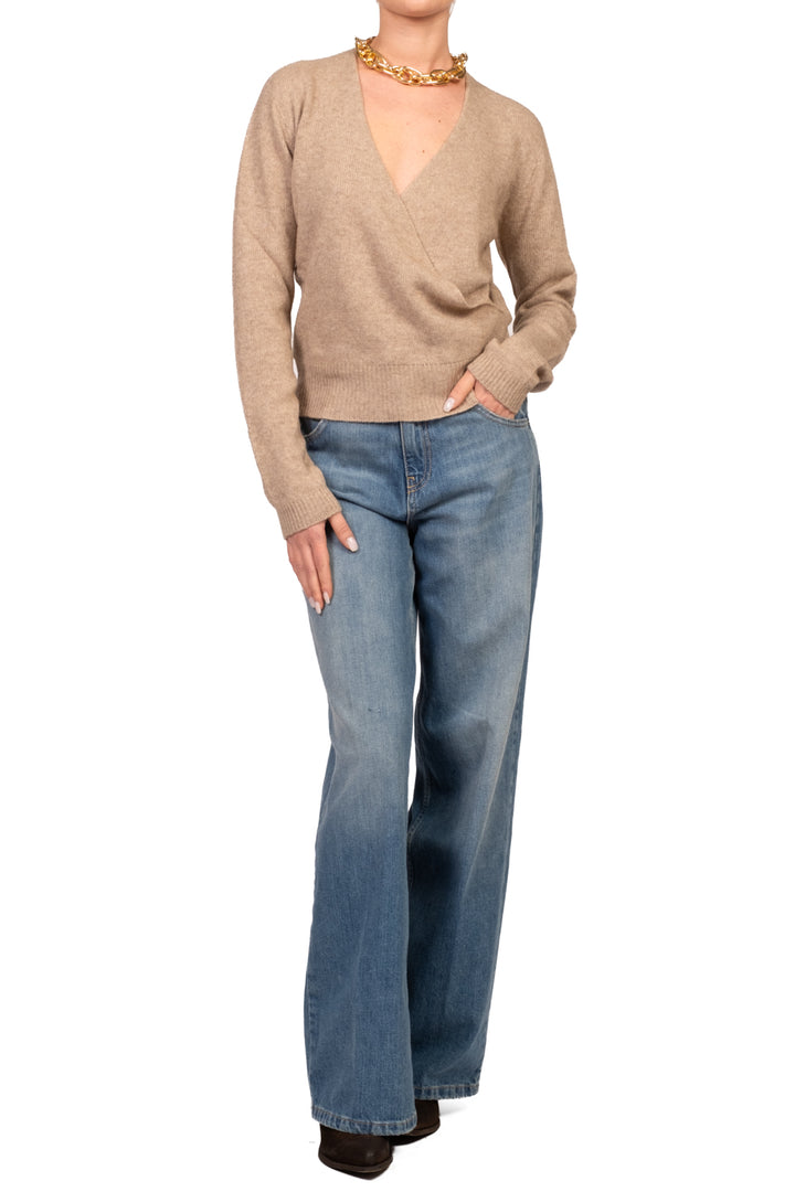 Tensione In - Maglia scollo v incrociato Art. WF8638