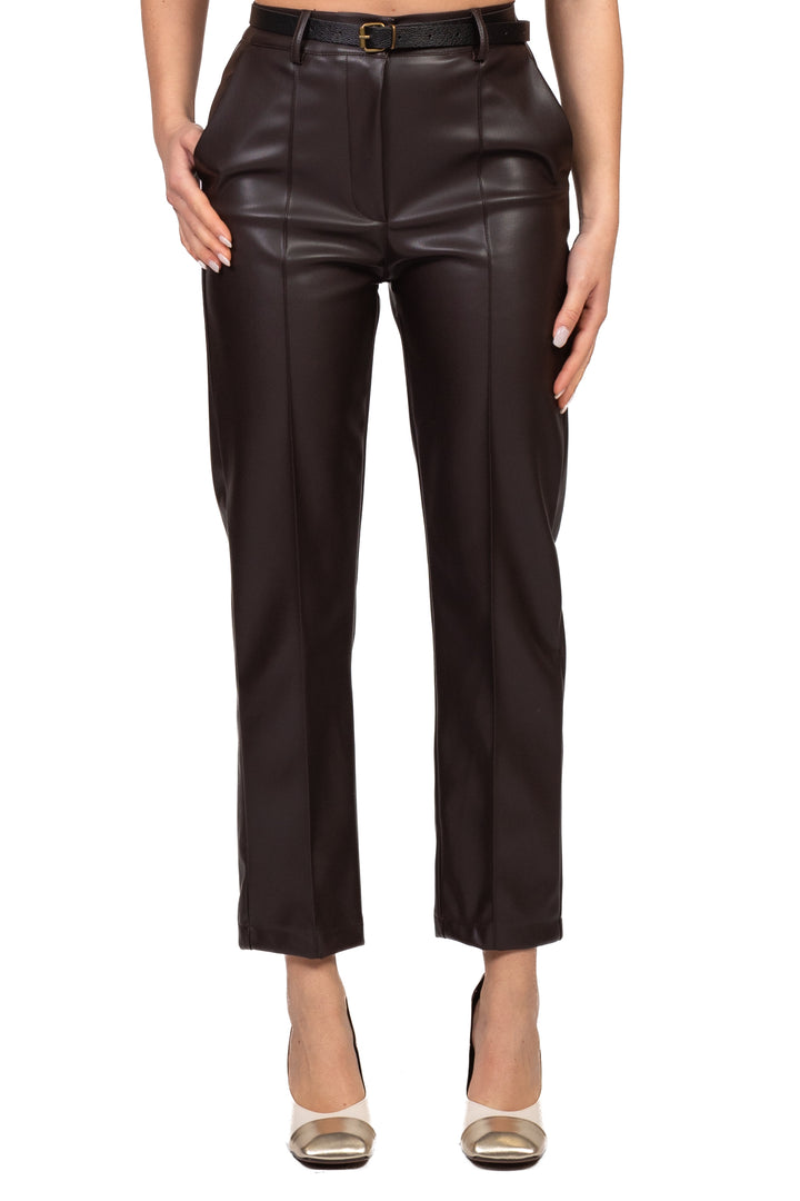 Tensione In - Pantalone ecopelle sigaretta Art. FW260187
