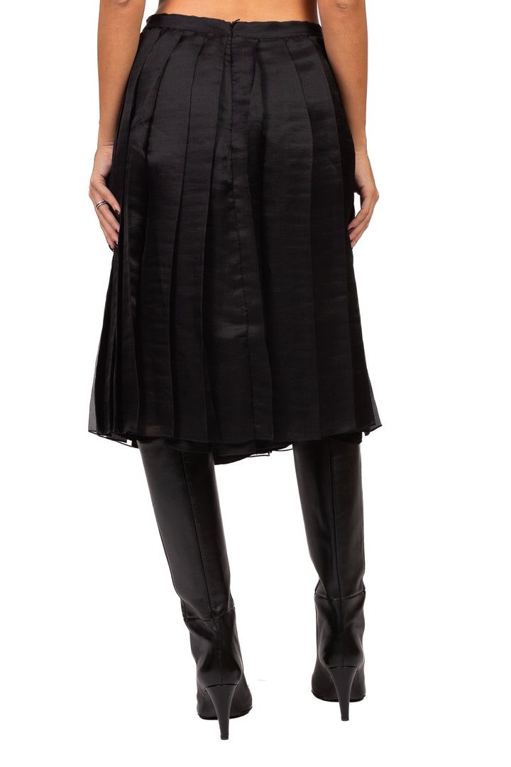 Tensione In - Gonna plissettata in organza Art. N20138AT