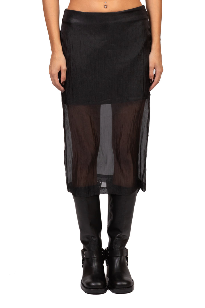 Tensione In - Gonna longuette organza  Art. GO1081