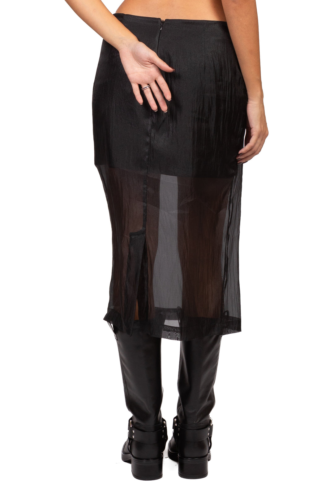 Tensione In - Gonna longuette organza  Art. GO1081