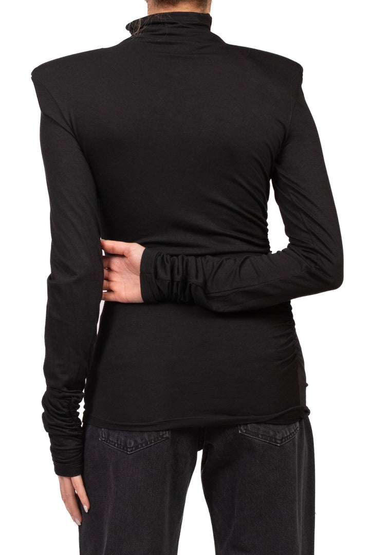 Vicolo - Maglia arricciata con spalline Art. UAC0223