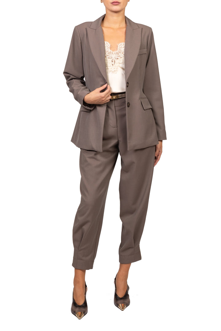 Tensione In - Pantalone carrot con pinces Art. PT164T-AI26